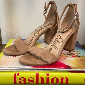 Sam Edelman Odila Suede Heeled Sandal